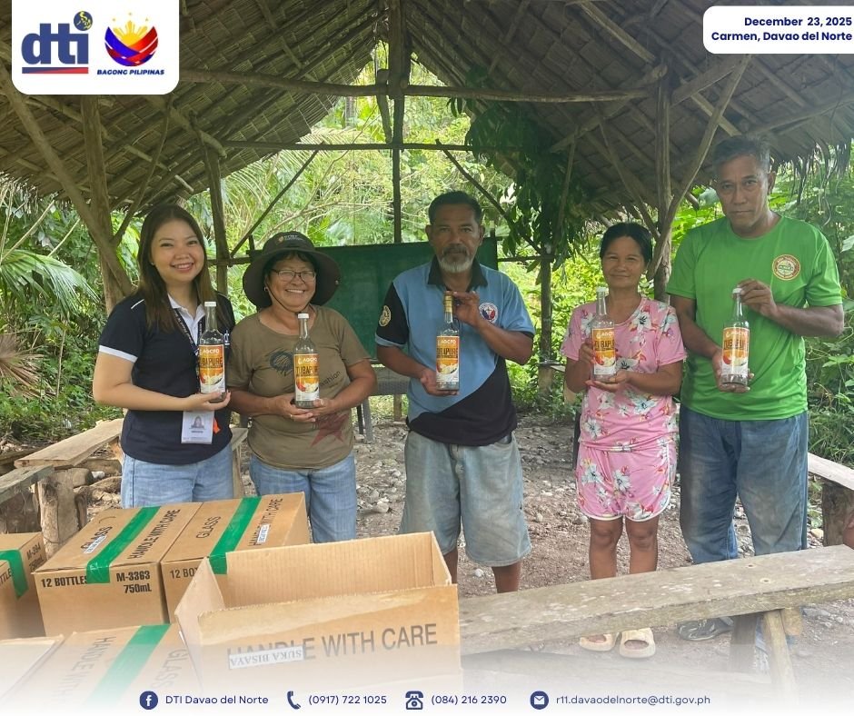 LEVELING UP DAVAO DEL NORTE’S COCO VINEGAR-PRODUCTS!